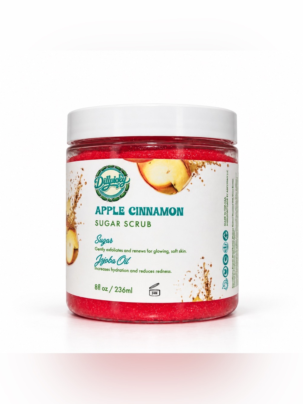 AMINNAH DillPicky Apple Cinnamon Sugar Scrub